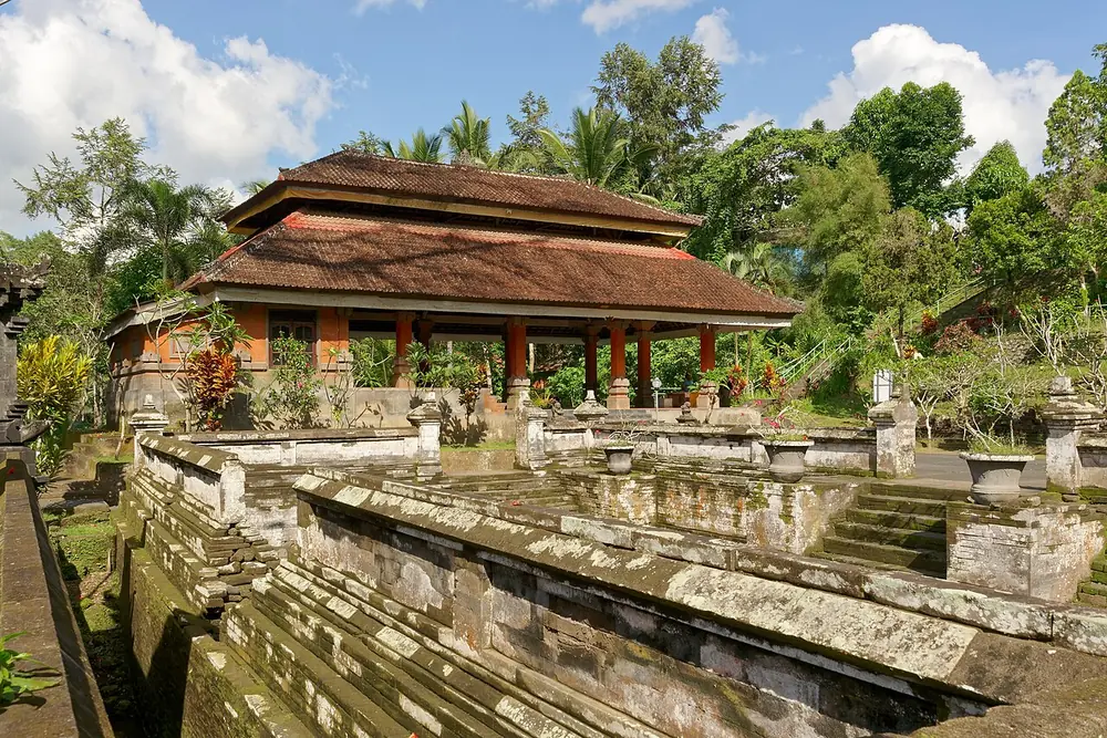 It's right there — don't stop at the waterfall — Goa Gajah, While you're in Blangsinga/Tegenungan